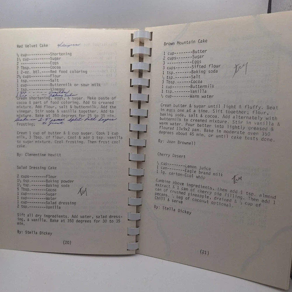 Vintage ECMCF Goodie Cook Book Lois Kettner Eaton‎ County Medical Facility